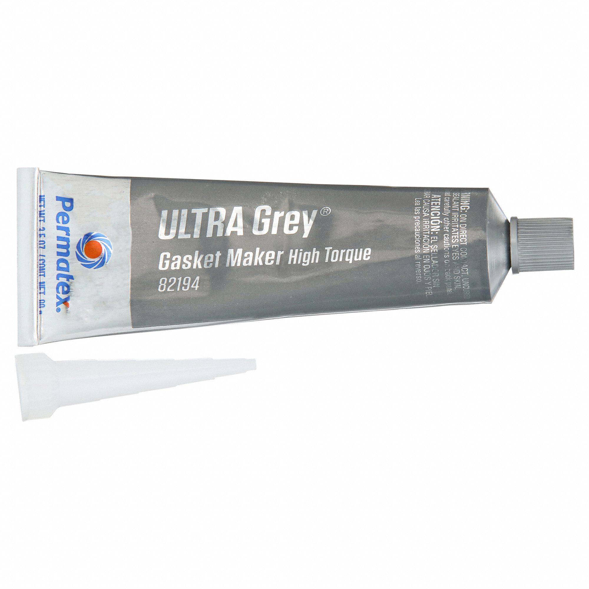 Permatex 82194 Permatex Ultra Grey Rigid High-Torque RTV Silicone Gasket  Maker- 3.5oz Tube (82194)