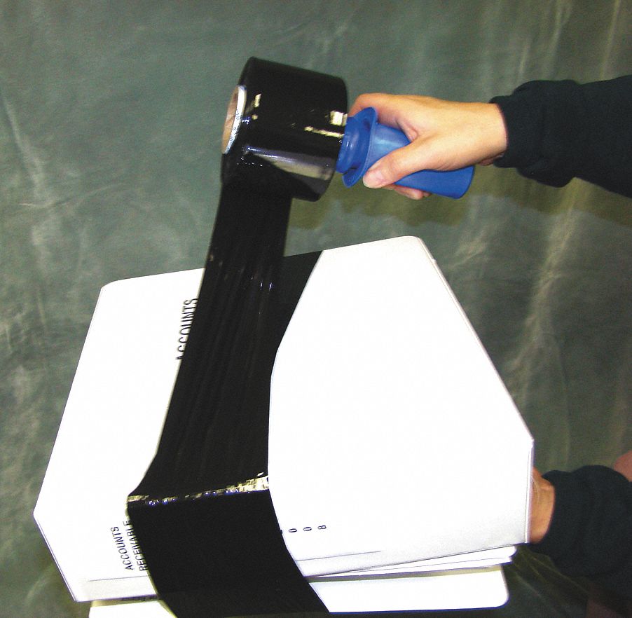 GOODWRAPPERS Stretch Wrap 80 ga Gauge, 3 in Overall Wd, 1,000 ft