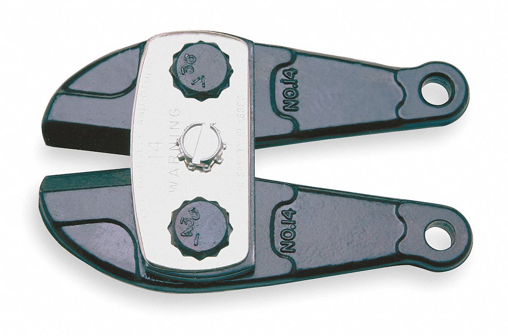 Replacement Cutter Head: For 5/16 in Max Dia Soft Steel, 2H053