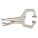 LOCKING C-CLAMP, SWIVEL, 2¼ IN MAX JAW OPENING, 1½ IN THROAT D, 6 IN OVERALL CLAMP L