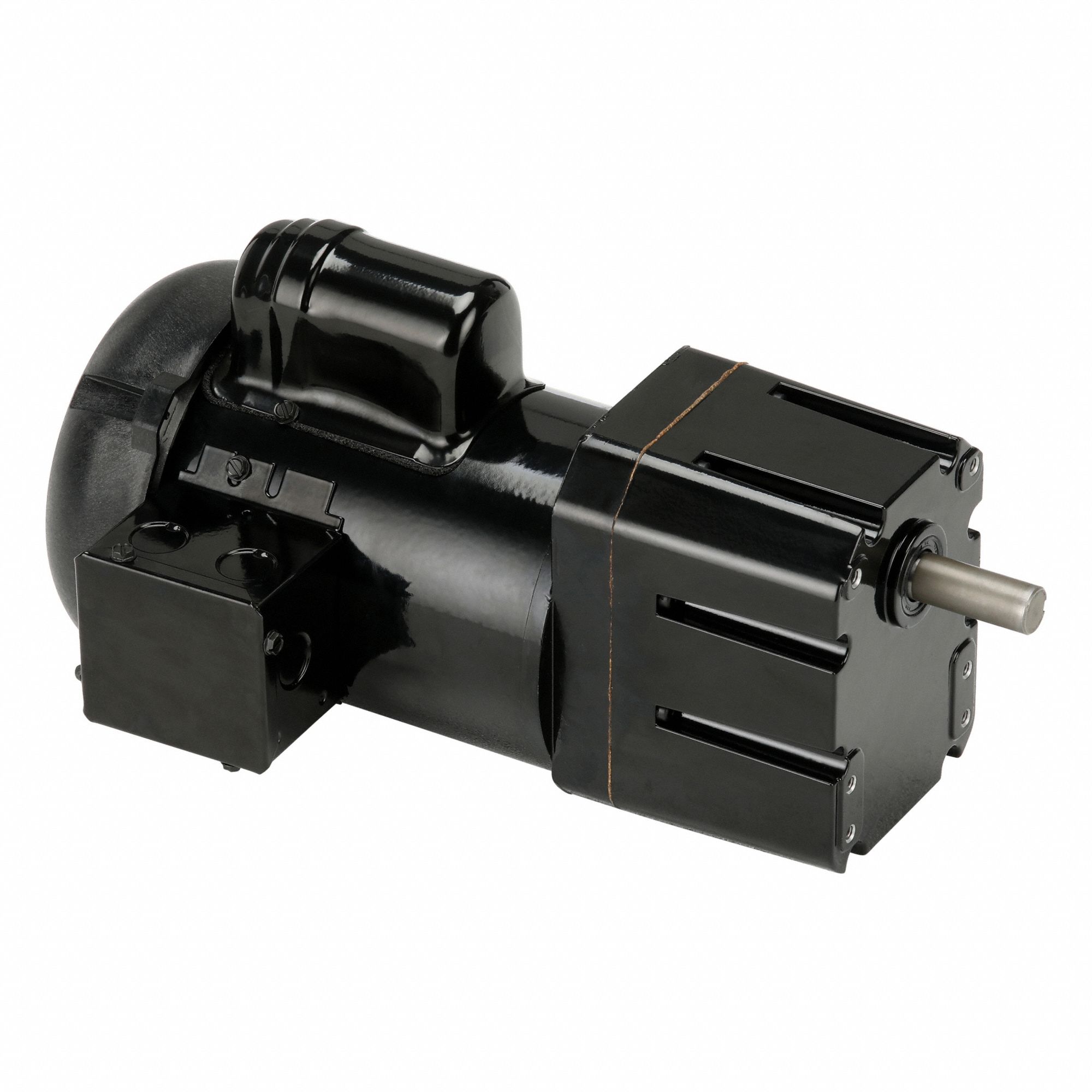AC GEARMOTOR, PARALLEL, SINGLE OUTPUT SHAFT, PSC, TEFC, 81 RPM, 345 IN-LB MAXIMUM TORQUE, CW/CCW