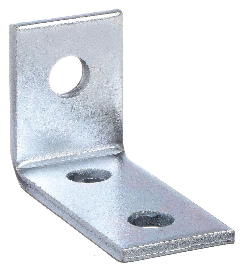 CORNER CONNECTOR, 90 DEGREES, 3 HOLES, STEEL