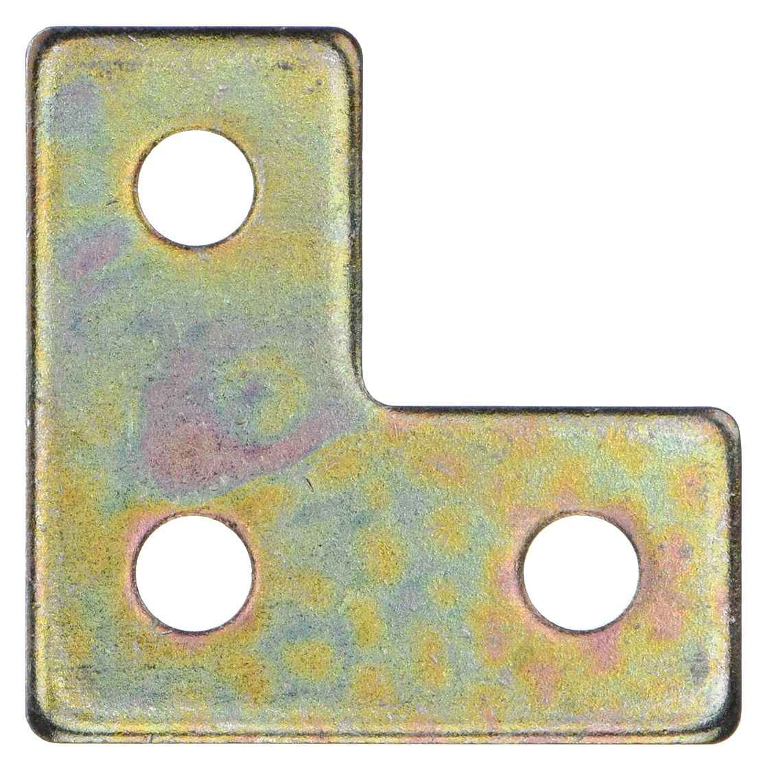 CORNER PLATES, 3 HOLES, STEEL