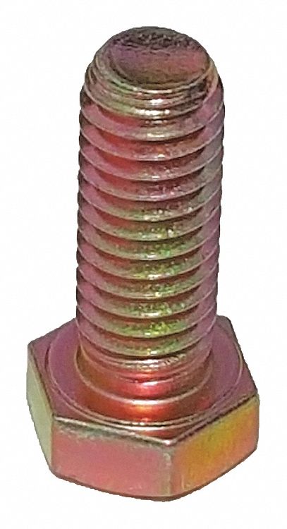 CHANNEL BOLT, 3/8" THREAD SIZE, ⅜ IN BOLT SIZE, GALVANIZED STEEL