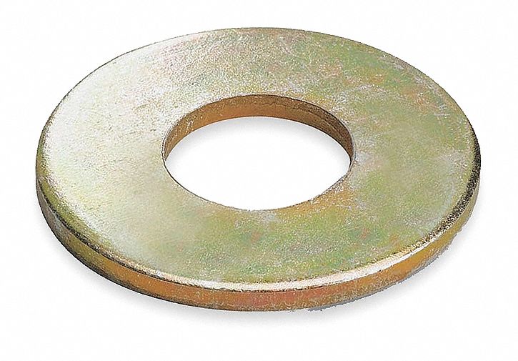 FLAT WASHER, ⅜ IN BOLT SIZE, GALVANIZED STEEL