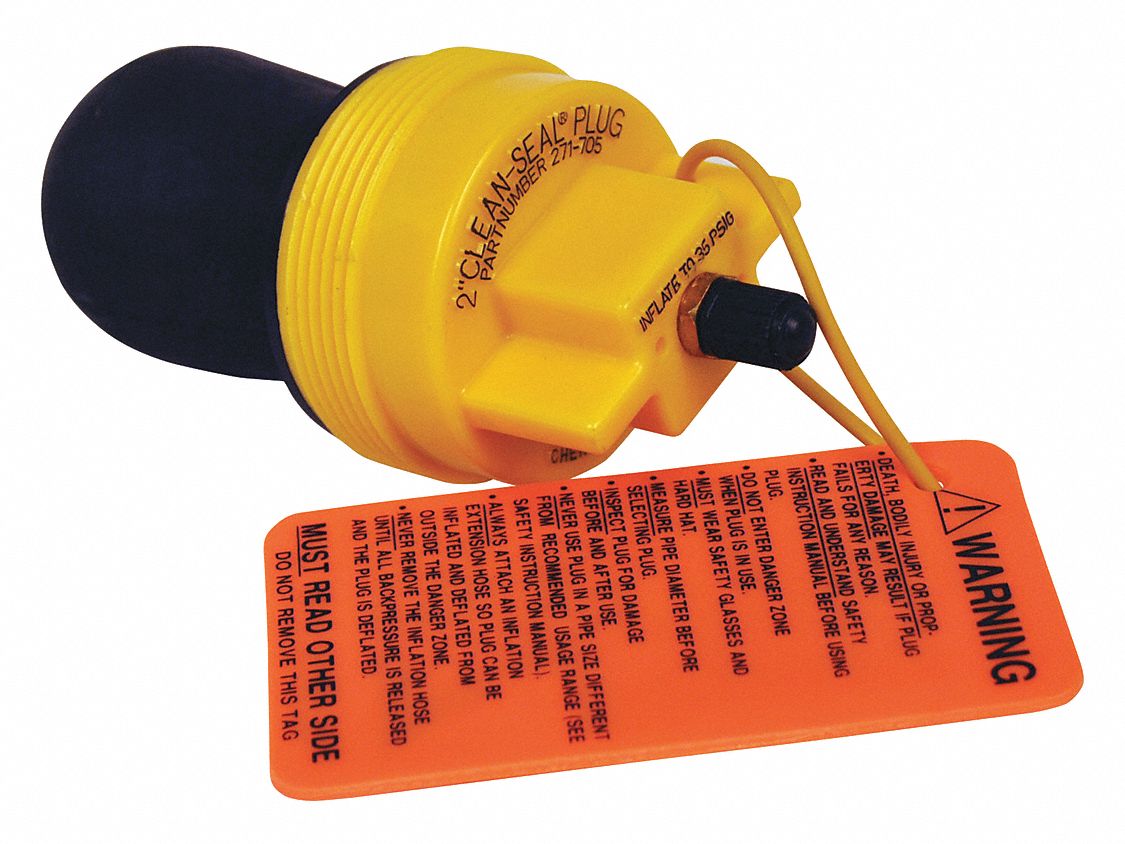 Clean-Seal Testing, Pipe Plug