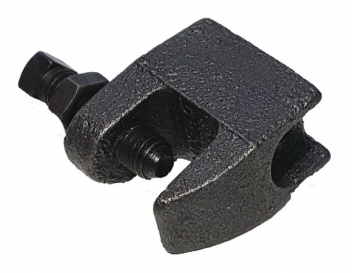 GRAINGER APPROVED Channel Beam CClamp, Malleable Iron, Painted Finish