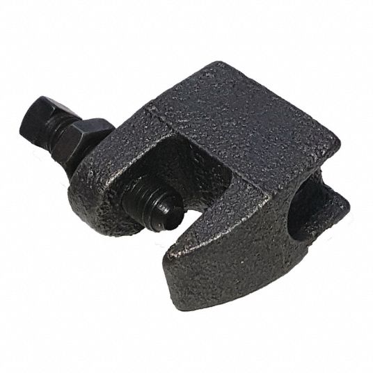 GRAINGER APPROVED Channel Beam CClamp, Malleable Iron, Painted Finish