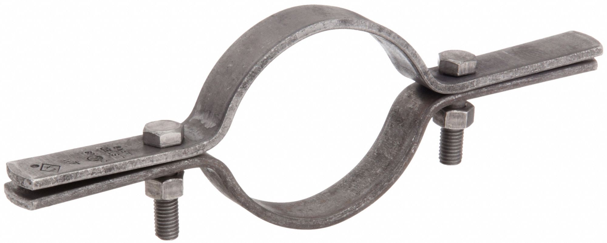 EMT CONDUIT AND PIPE RISER CLAMP, STEEL, 4 IN CONDUIT TRADE SIZE