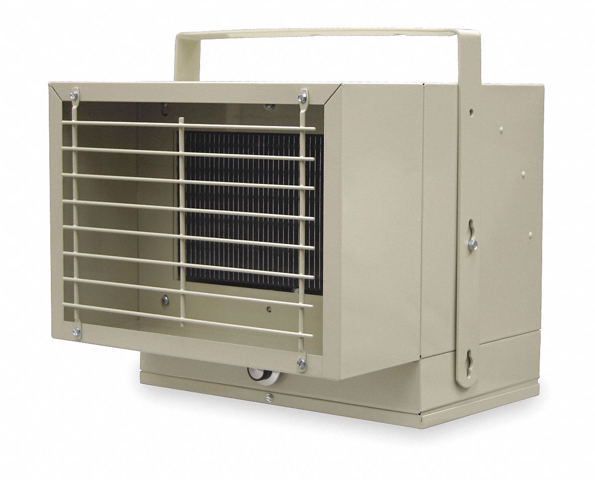 DAYTON Electric Plenum Heater, 2.5kW/1.9kW, 208/240V AC, 1 Phase, Air