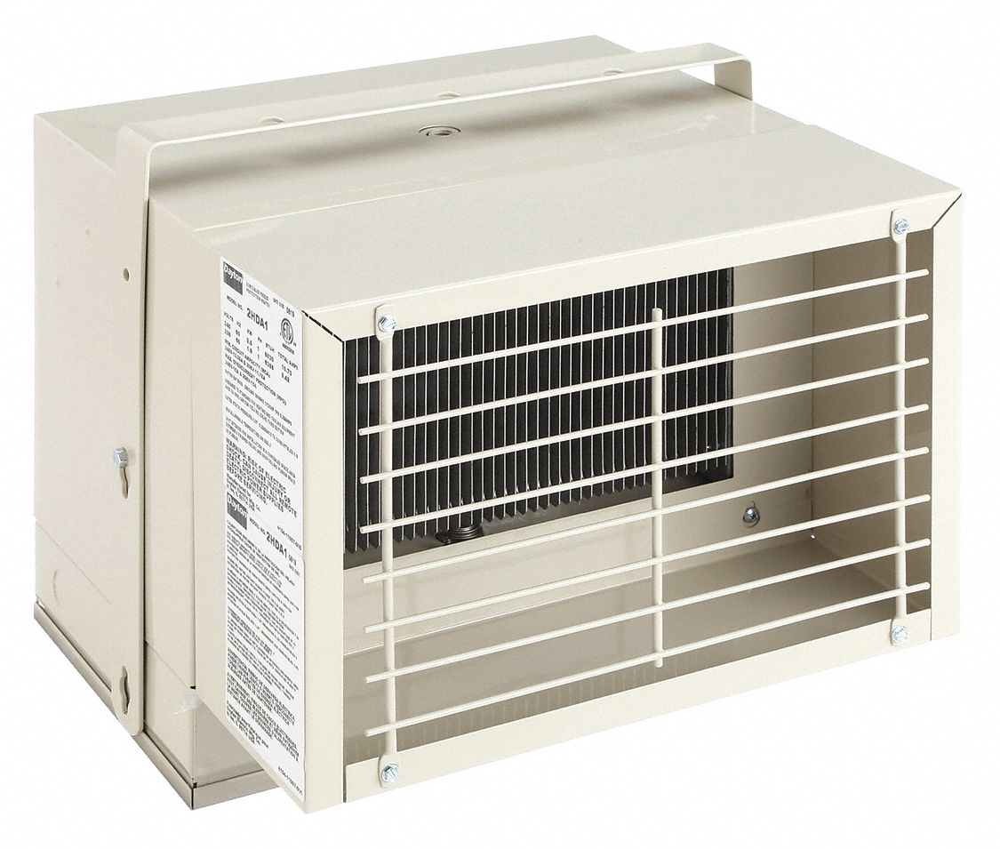 DAYTON, 2.5kW/1.9kW, 208/240V AC, Electric Plenum Heater 2HDA12HDA1