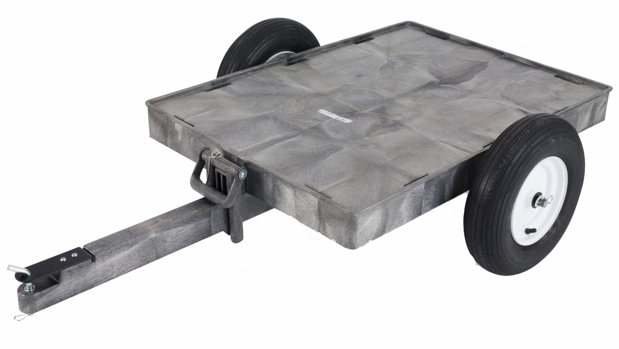 RUBBERMAID COMMERCIAL PRODUCTS 2 Wheel Black Structural Foam Plastic