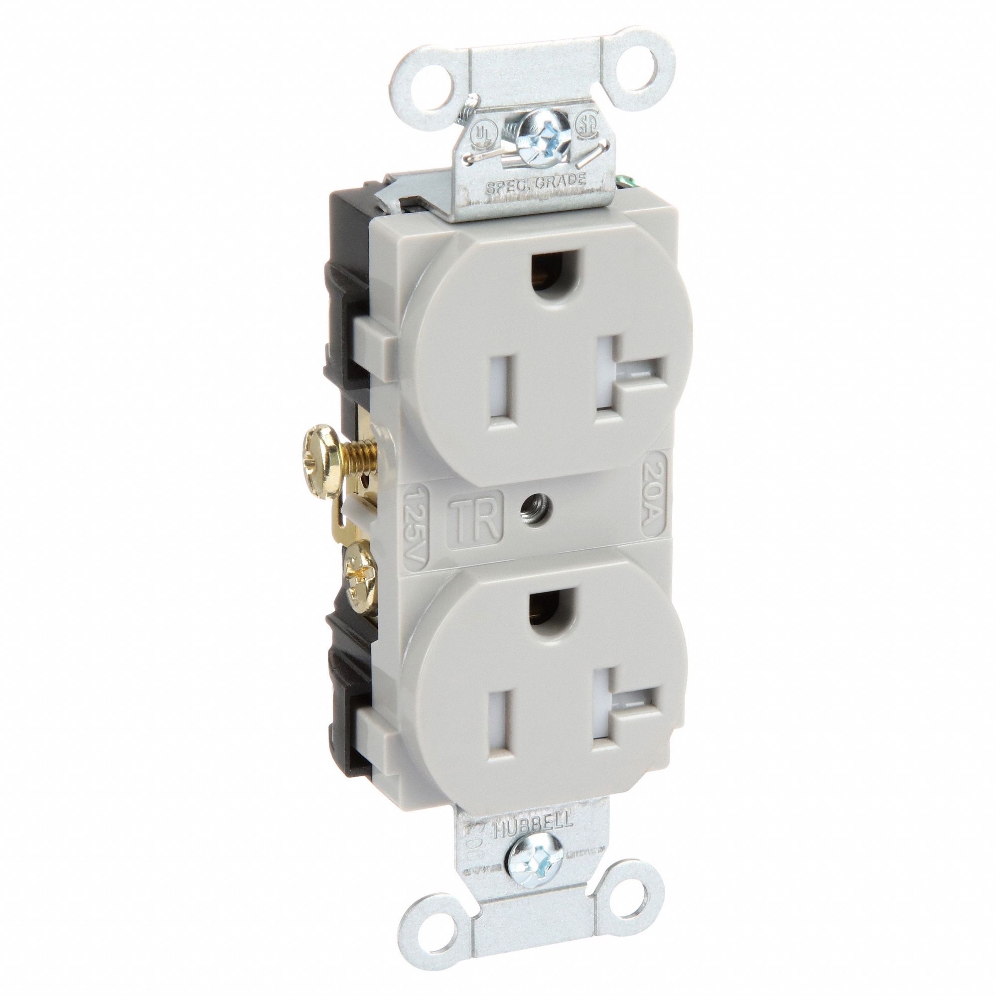 INV,COMM,20A 125V,5-20R,GR,CAB COTE