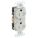 RECEPTACLE, DUPLEX, GREY, 5-20R, 20 A, 125V AC, 2 POLE/3 WIRE, SCREW TERMINALS