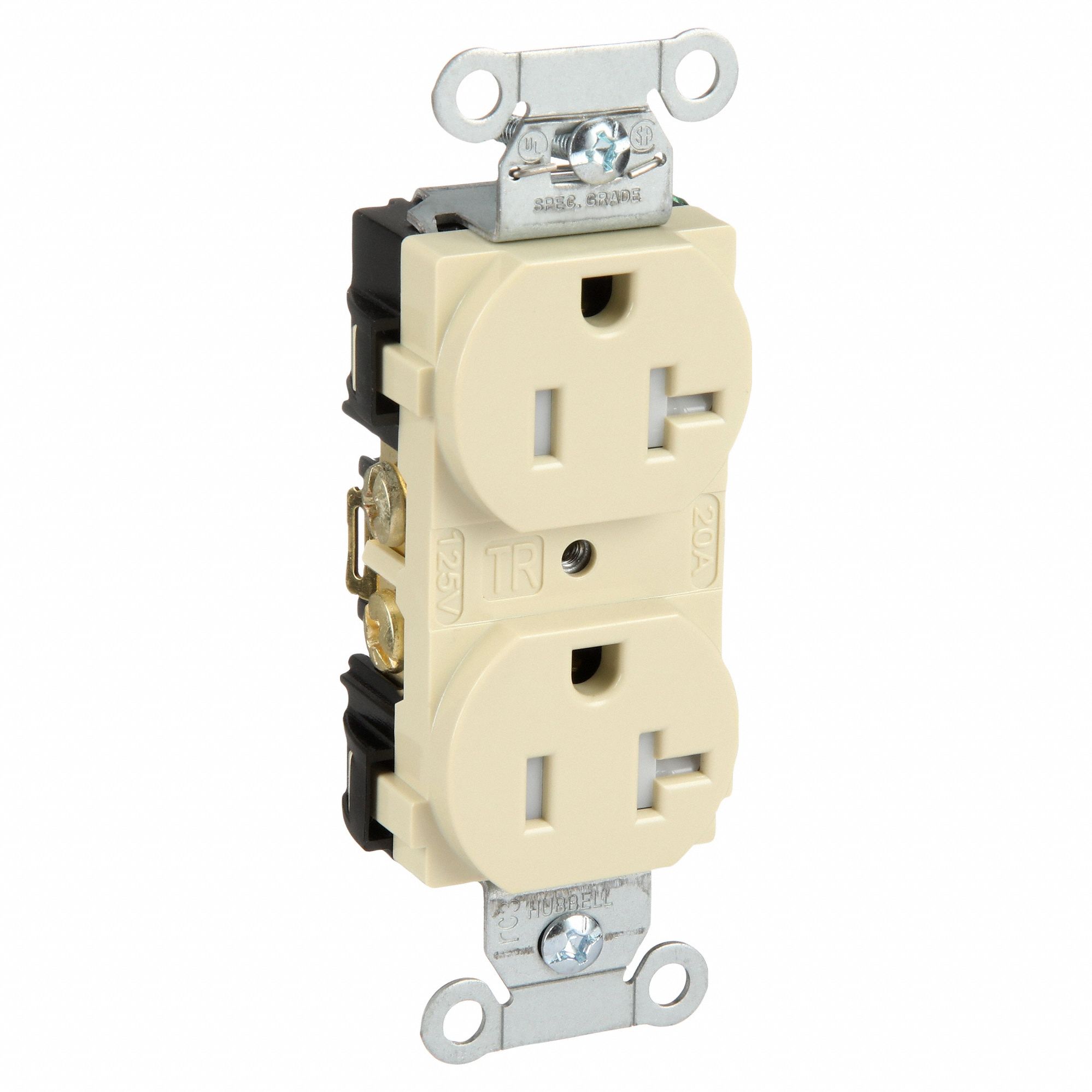 INV,COMM,20A 125V,5-20R,IV,CAB DOS/COTE