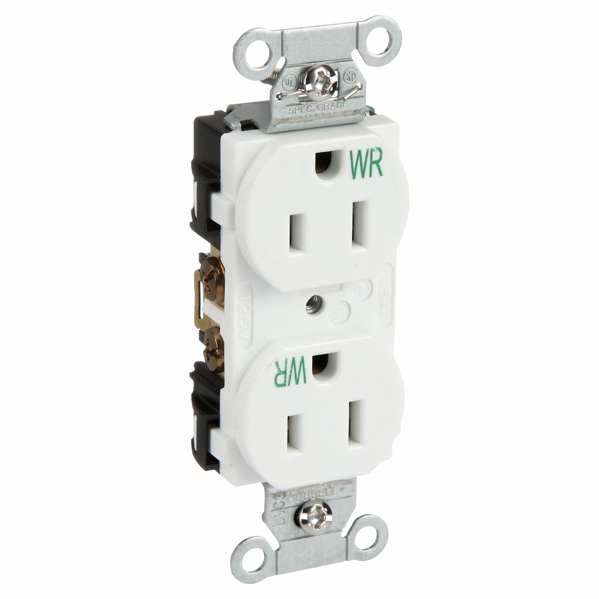 RESIST INTEMP,COMM,15A,125V,5-15R,BLNC