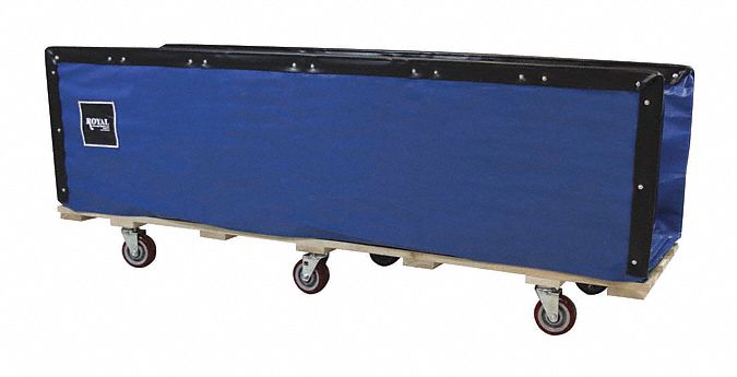 Easy-Access Permanent Vinyl Liner Basket Trucks: 28.3 cu ft Cubic Foot Capacity