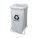 SAC LINGE ENVIRO,30 GAL,VINYLE BLANC