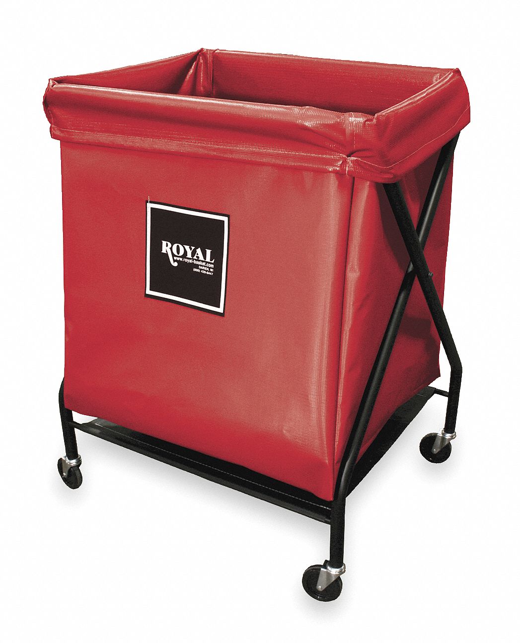 X-FRAME CART,8 BU,RED VINYL