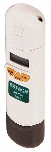 EXTECH Medidor pH, A Prueba de Agua, Refil, Rango pH: 0.00 a 14.00
