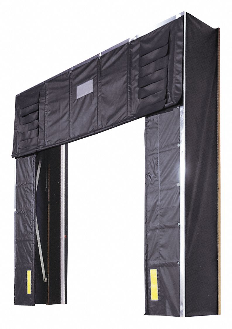 DOCK SEAL/SHELTER COMBINATION, DOCK SEAL WITH SHELTER, 7½ FT TO 10 FT, 8 FT TO 8 FT, WOOD