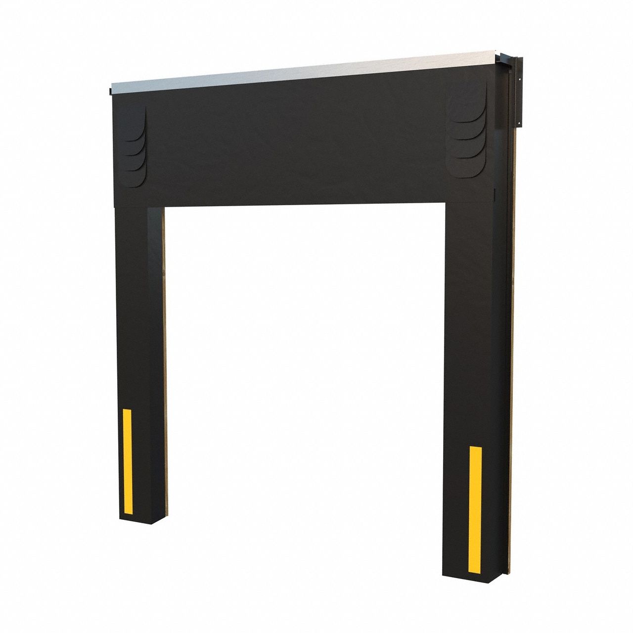 Dock Seal/Shelter Combination: Dock Seal with Shelter, 7 1/2 ft to 10 ft, 8 ft to 8 ft, Wood