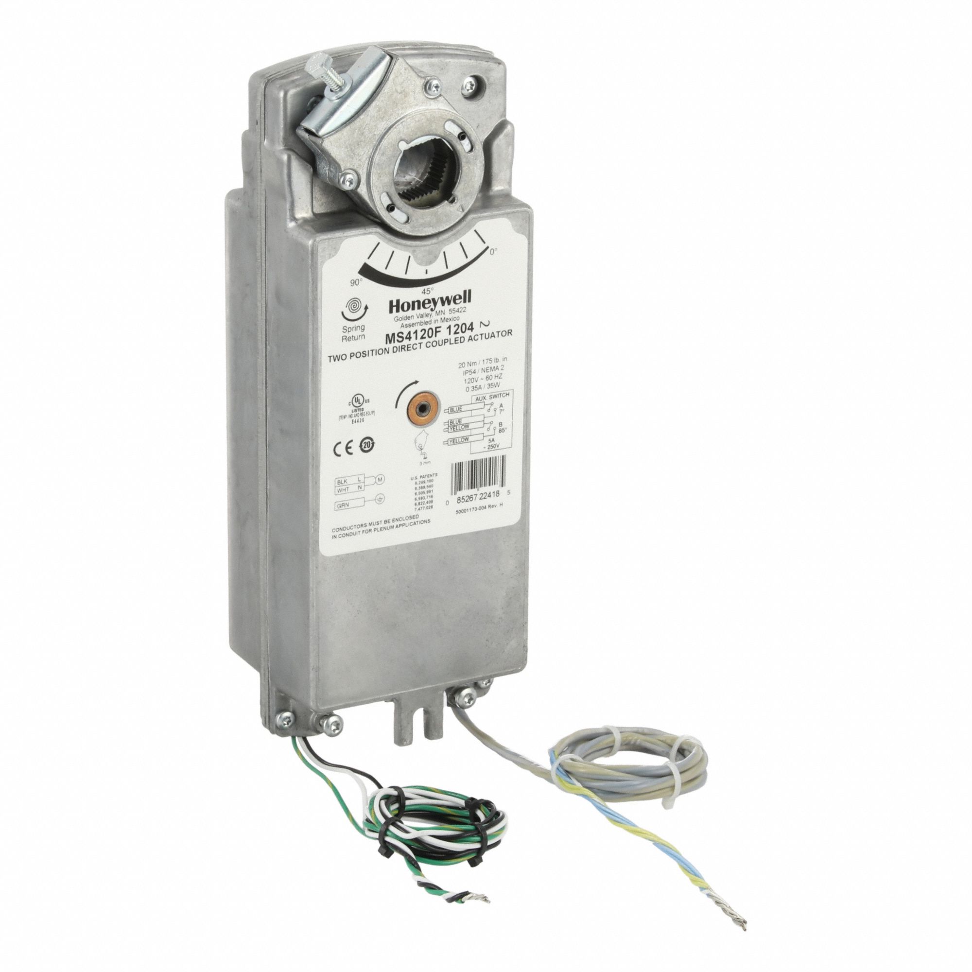 Ball Valves/Butterfly Valves/Cage Valves/Dampers/Globe Valves, On