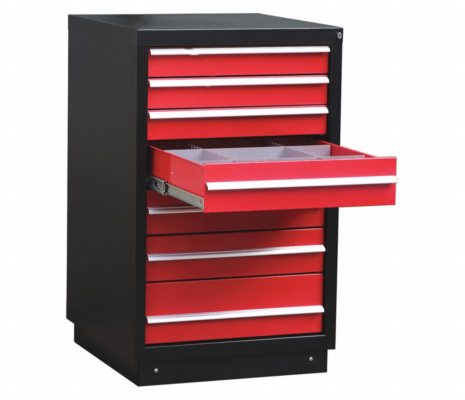 Comprar Cajón cubo para armario modular rojo (CUBO MODULAR). DISOFIC