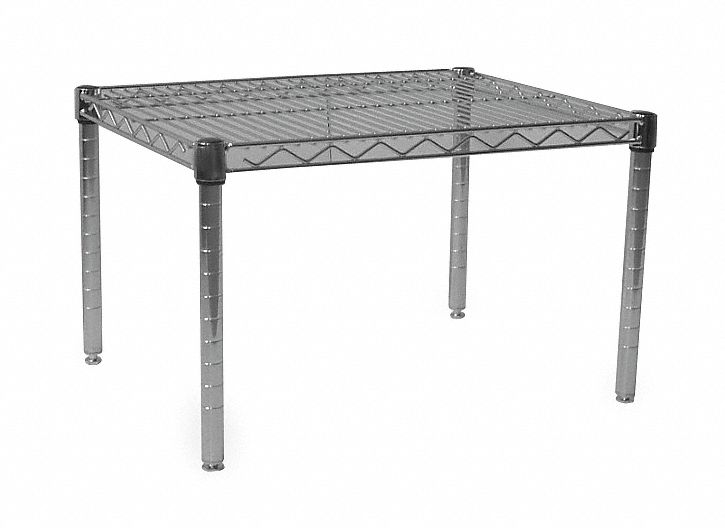 14 in x 36 in x 24 in, Steel, Low Profile Dunnage Rack 2HFX32HFX3