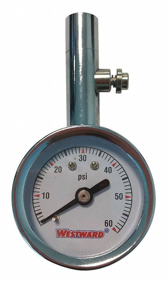 2HKY6 - Dial Tire Press Gauge 0 to 60 psi