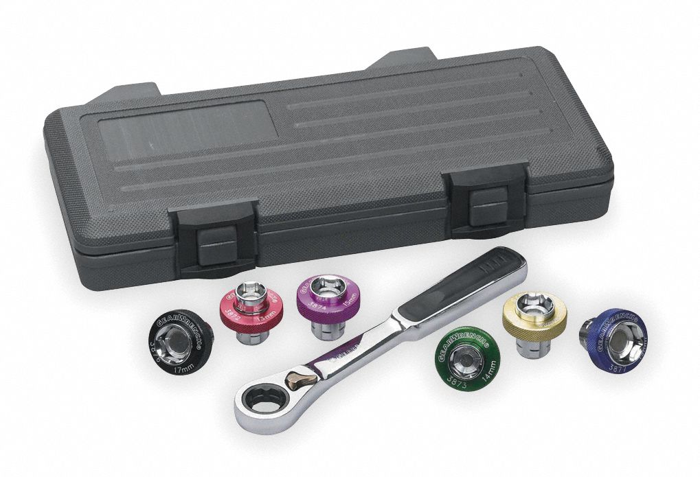 Magnetic deals ratchet set