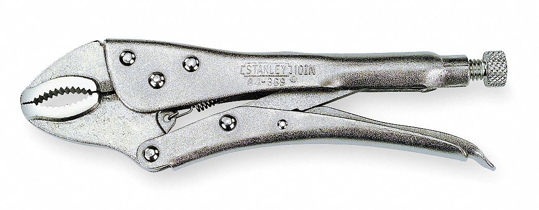 STANLEY Pinza de Presión 10" Pinzas de Presión Curva Pinzas de