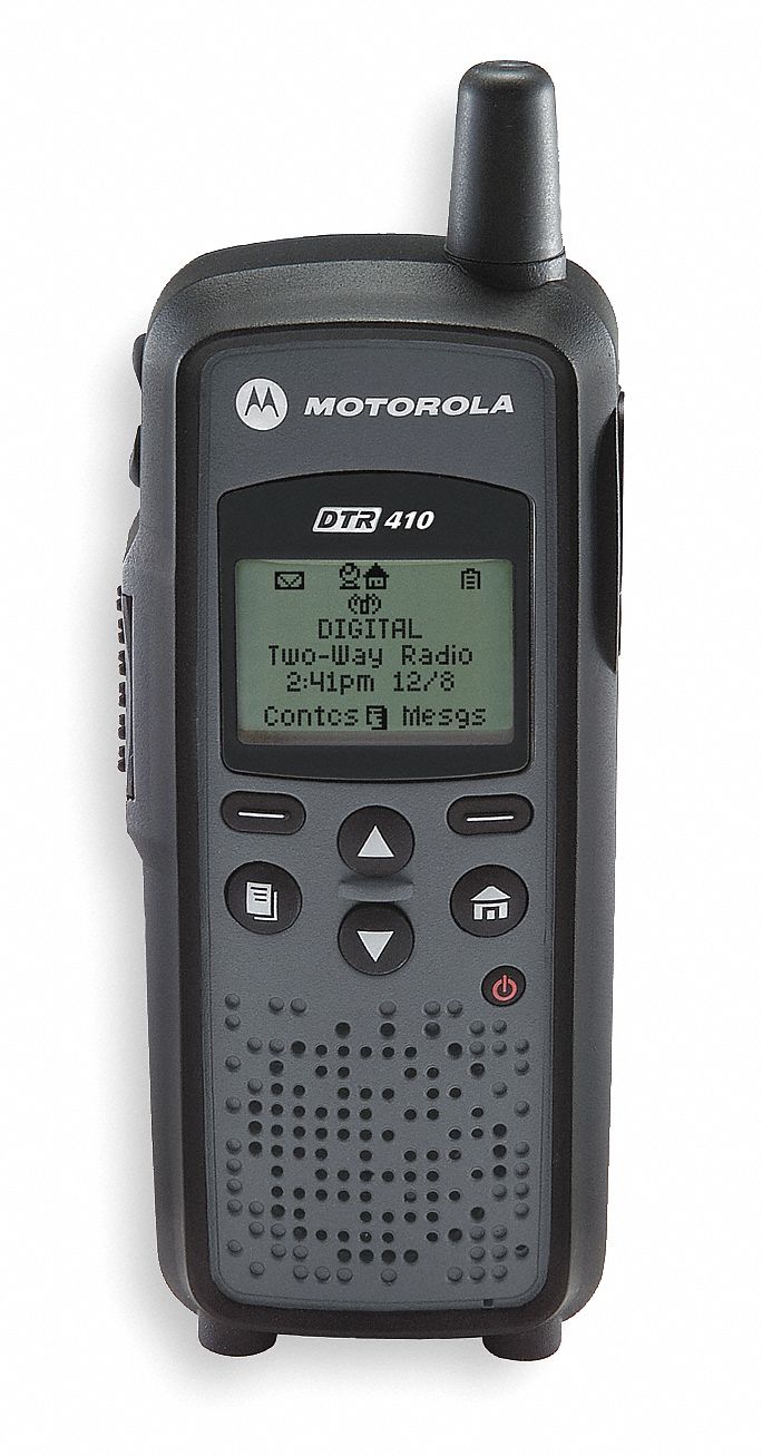 MOTOROLA Radio Portátil de Dos Vías Digital, Canales 25, ISM ...
