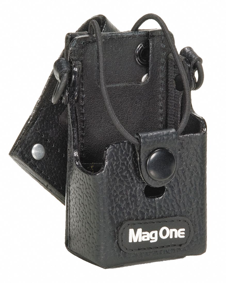 CARRY HOLSTER, MOTOROLA, BPR40, BLACK, LEATHER, PKG 1