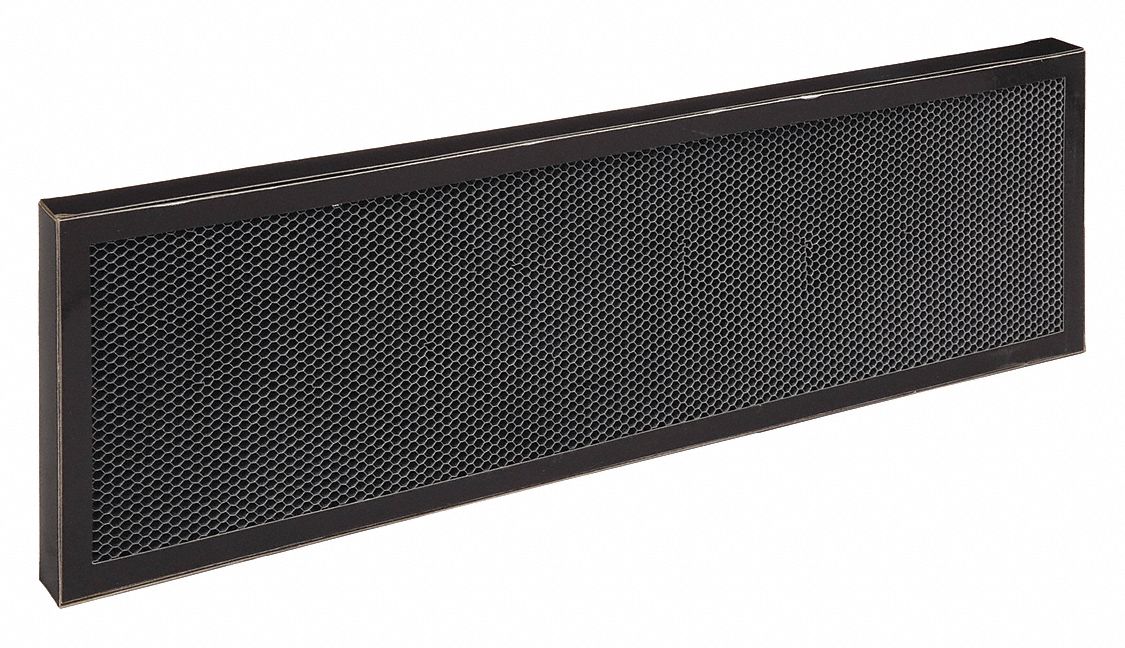 Air Filter: 2HPC4, 2HPC4, 16 3/4 in x 5 3/16 in x 13/16 in