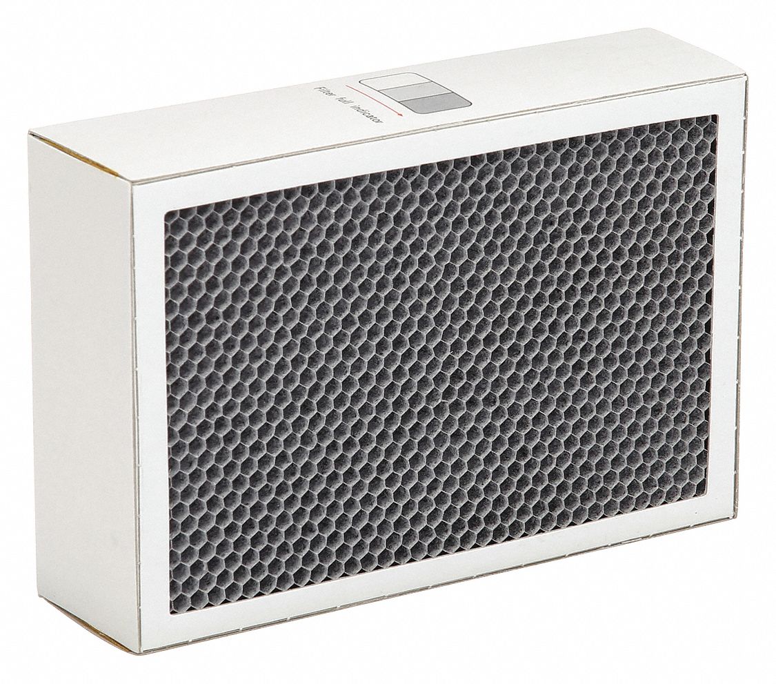 Air Filter: 2HPD5, 2HPD5, 5 1/2 in x 3 3/4 in x 1 7/16 in