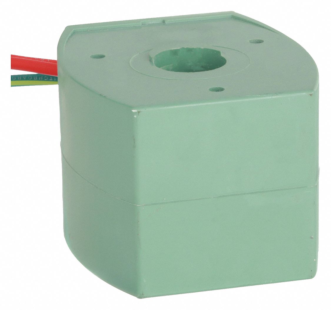 SOLENOID VALVE COIL: WATERTIGHT WITH OUT JUNCTION BOX, F, 24V, 10.1 WATT, 18 IN LEADS