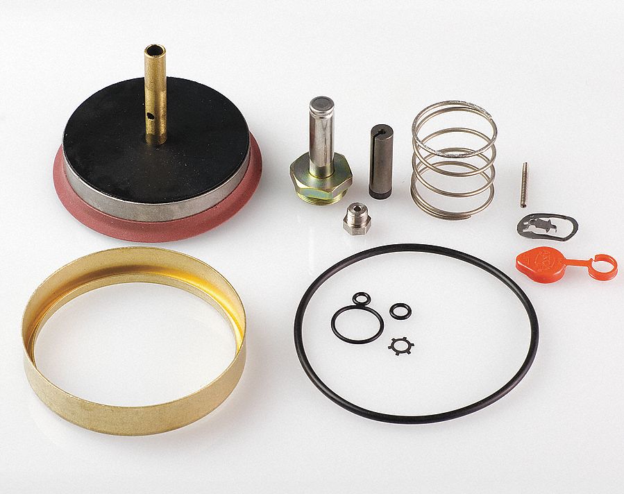 VALVE REBUILD KIT, FOR EMERSON, HOT WATER/STEAM VALVES, INCLUDES RETAINING CAP/CLIP, COMPRESSION