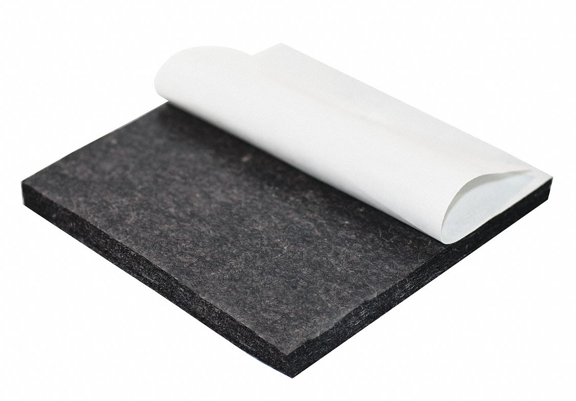 GRAINGER APPROVED Felt Sheet, F26N, 1/8 In T, 12 x 12 In 2HUV62HUV6