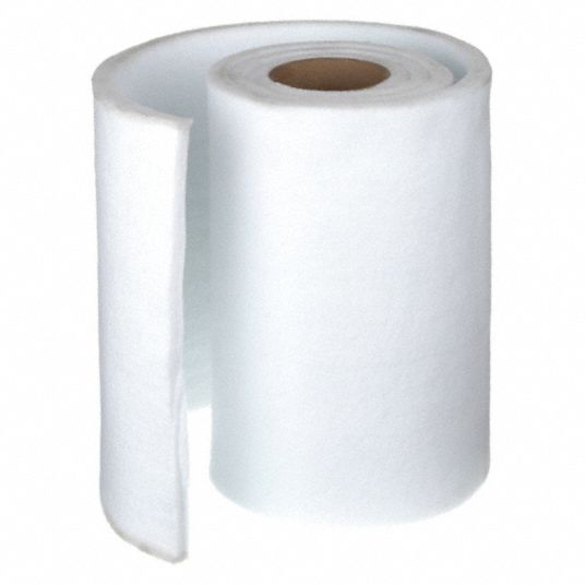 12 in W x 6 ft L, 3/8 in Thick, Polyester Felt Sheet - 2HUZ2|2HUZ2 ...