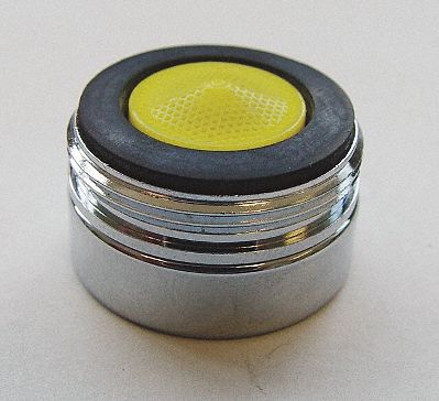 CHICAGO FAUCETS Male SoftFlow Aerator, 13/16"27 Thread Size 2HXY5