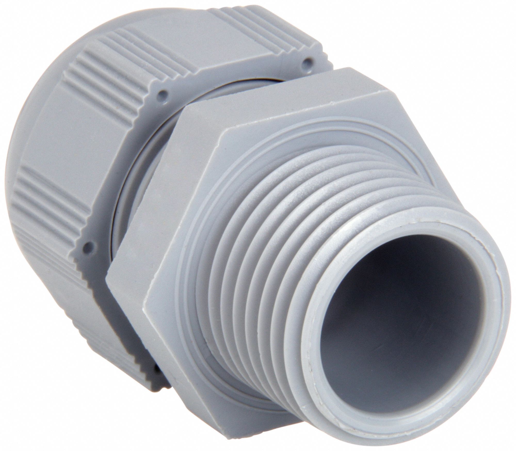 THOMAS & BETTS Liquid Tight Cord Connector Nylon, 2 Cords, 1/2 in MNPT