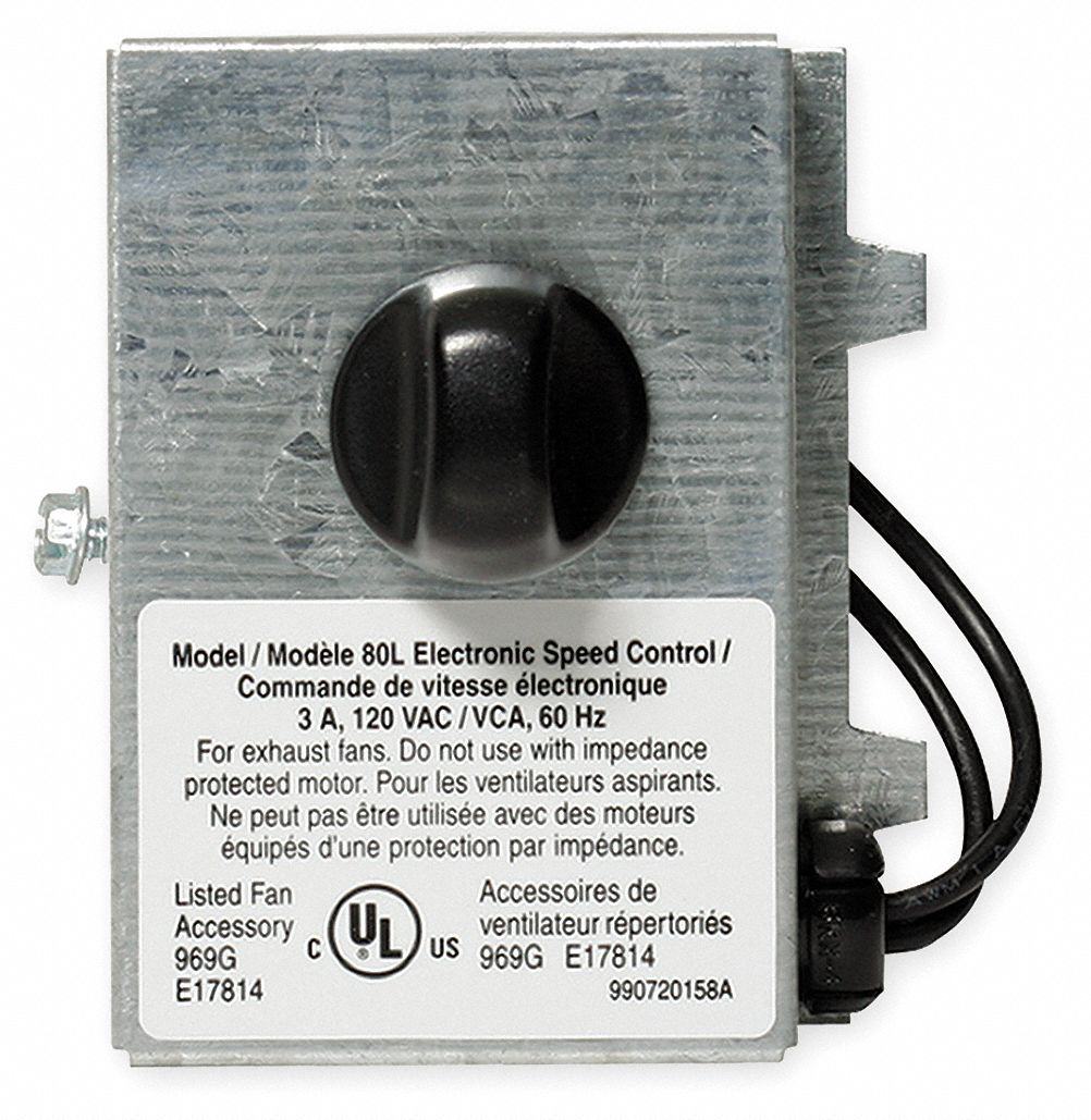 ADJ SPEED CONTROL,UNIT MOUNT,120 V