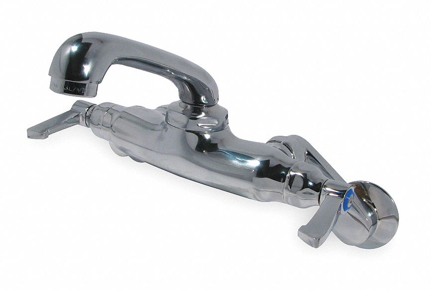 Chrome Finish, 2.2 gpm Flow Rate, Low Arc Kitchen Faucet 2HYG12HYG1