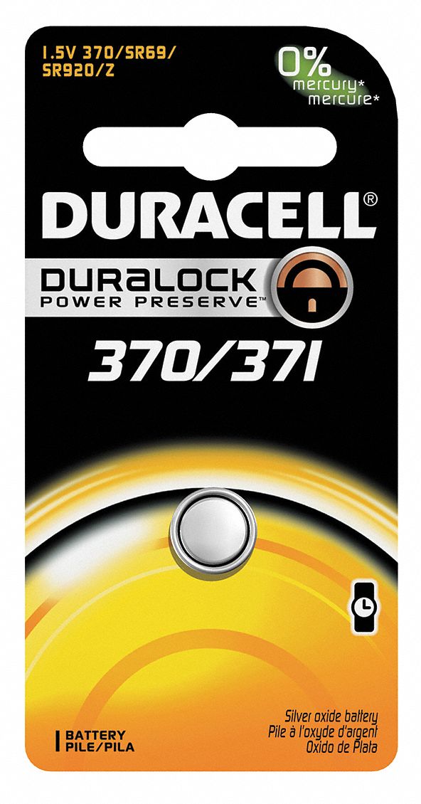 Pile D 371 / 370 SR69 Duracell