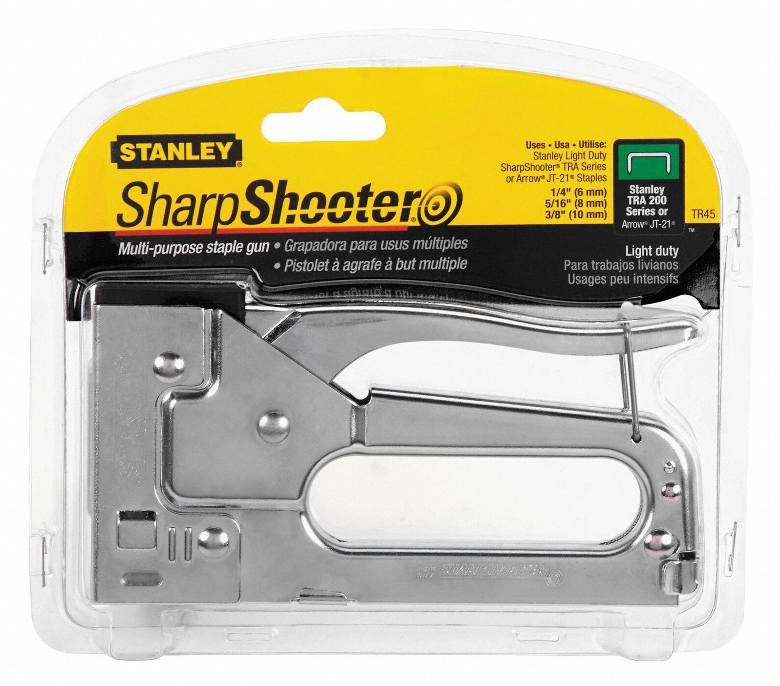 Stanley 6-TR45 TR45 Staple Gun Silver 
