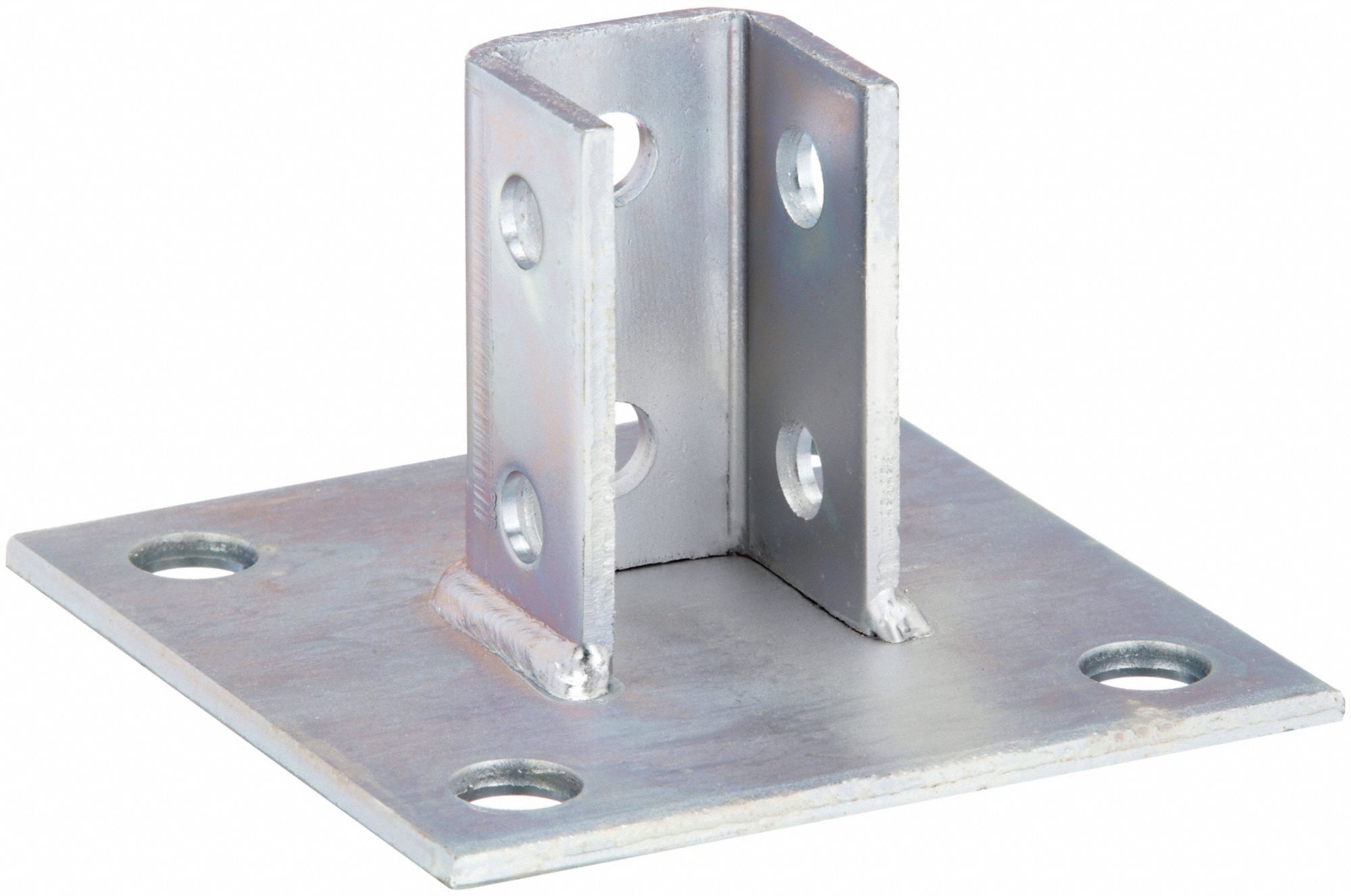 1 5 8 In X 1 5 8 In For Strut Channel Size Electroplated Post Bases 