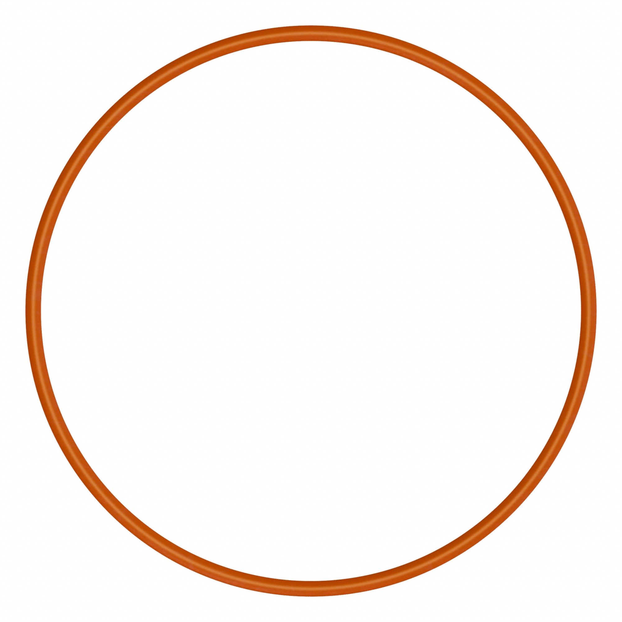 Backup O-Ring: Hytrel®, Rectangular C.S. Shape, 1/4 in C.S., 7 in Inner Diam., 5 PK