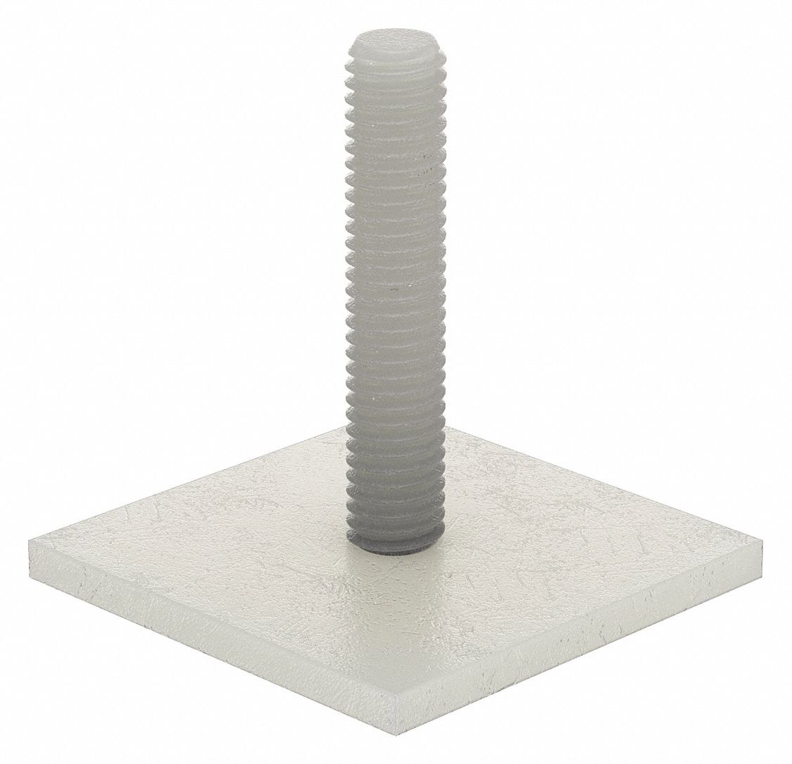 #10-34 Thread Size, Adhesive, Mountable Threaded Stud - 2JB23 ...