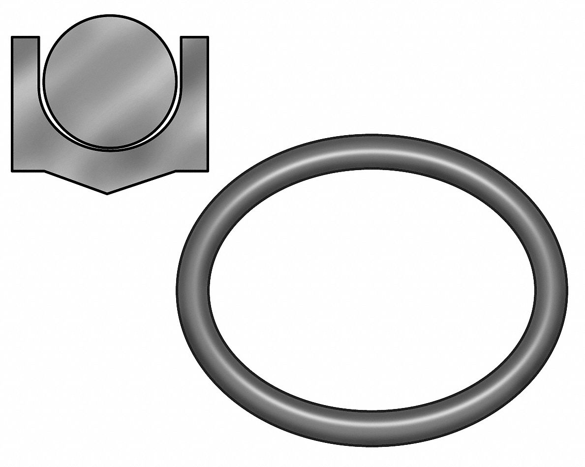 2JAZ5 - Piston Seal 1 1/2 IDx1 3/4 OD 1/8 Wx1/8H